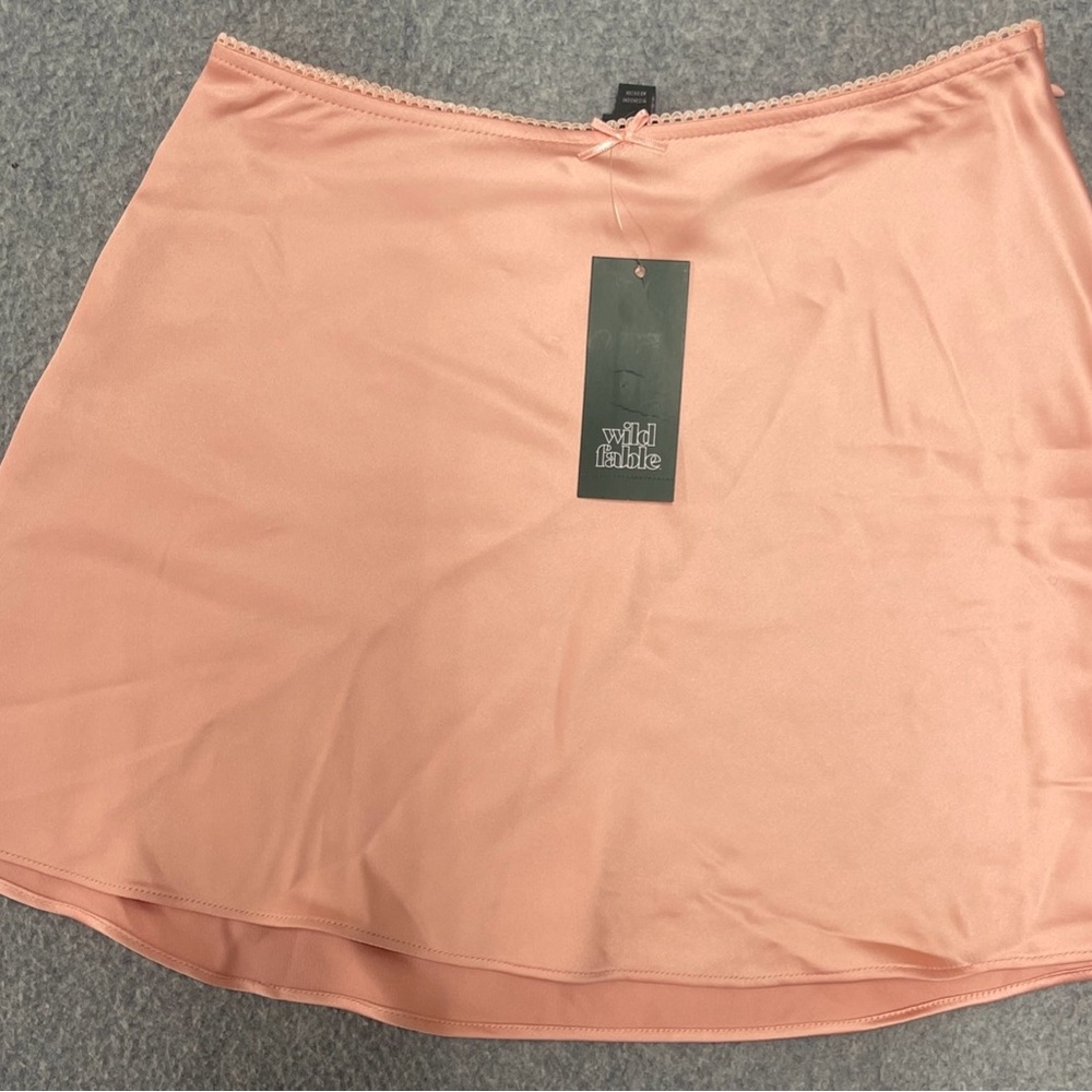 Wild Fable Peach Mini Skirt